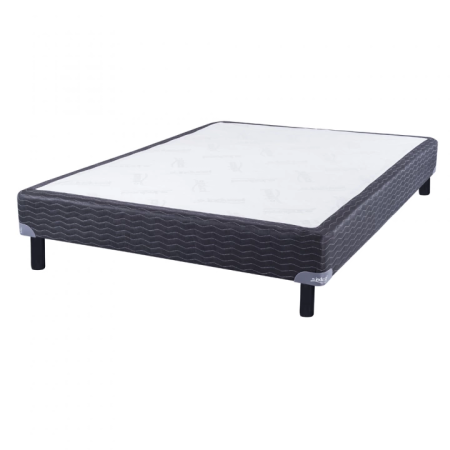 Colchón Exclusivo 1.40x1.90 + Sommier Inducol Negro