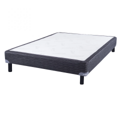 Colchón Flyng Gris Pillow Top 1.40 + Sommier Inducol