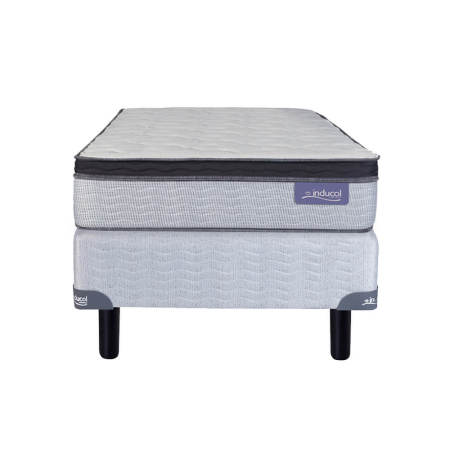 Colchón Inducol Resortes Pocket 0.80 + Sommier Inducol