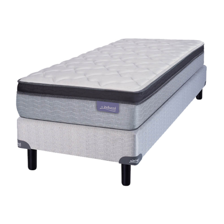 Colchón Inducol Resortes Pocket 0.80 + Sommier Inducol