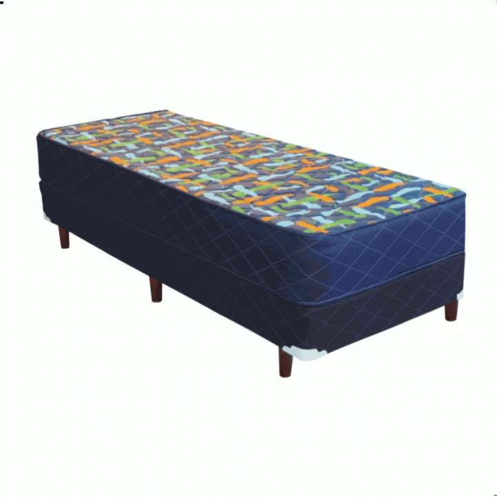 Colchón Supra Comf 0.80x1.90x0.25 + Sommier Inducol