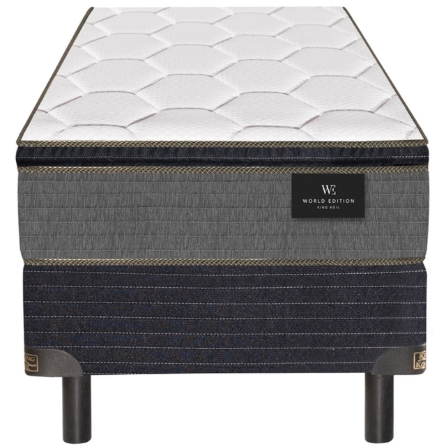 Colchón Finesse PT 080 King Koil + Sommier Indu