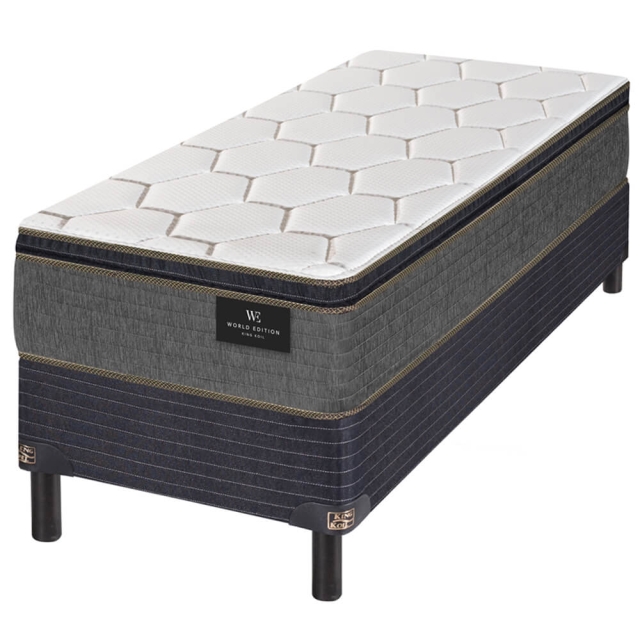 Colchón Finesse PT 080 King Koil + Sommier Indu