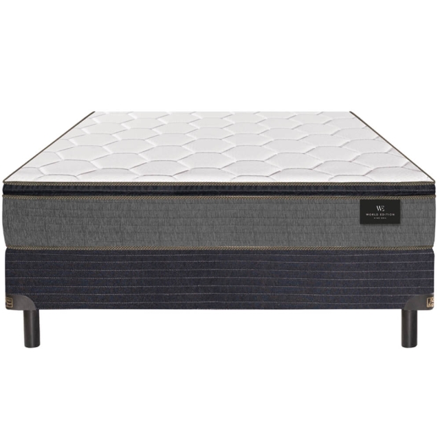 Colchón Finesse PT 140 King Koil + Sommier Indu