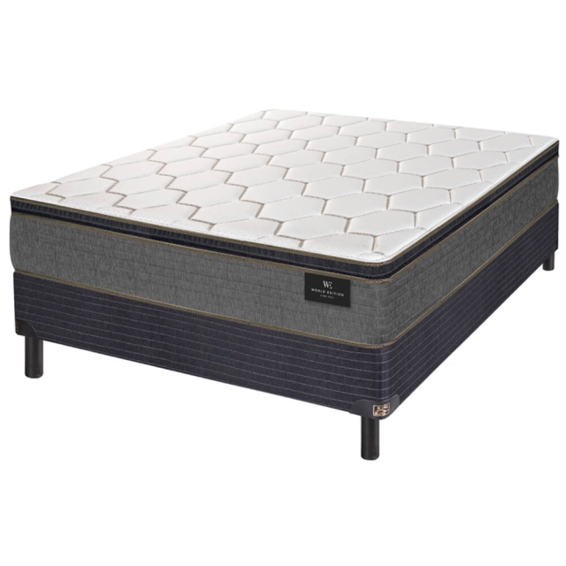 Colchón Finesse PT 140 King Koil + Sommier Indu