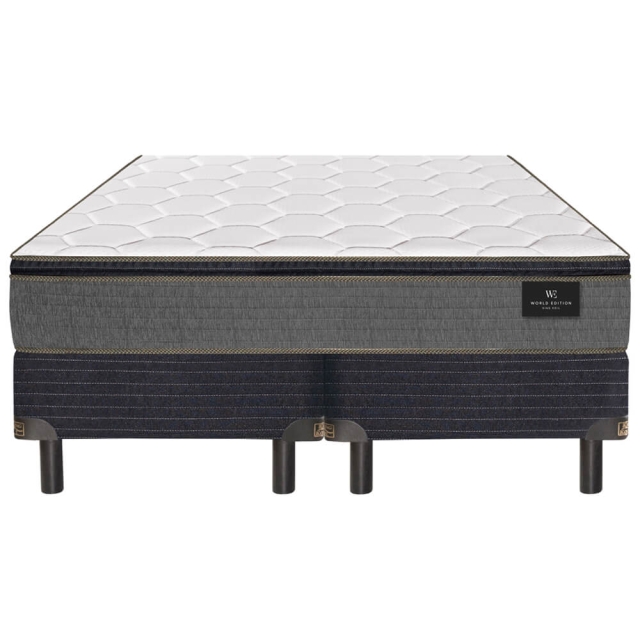 Colchón Finesse PT 160x200 King Koil + Sommier Indu