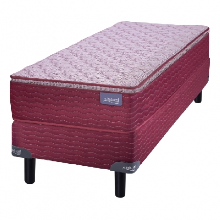 Colchón Inducol Bordó Pillow Top 0.80 + Sommier Inducol