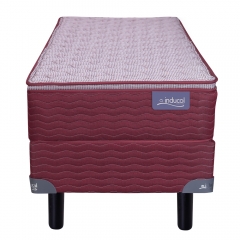 Colchón Inducol Bordó Pillow Top 0.80 + Sommier Inducol