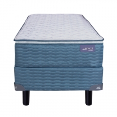 Colchón Inducol Azul Pillow Top 1.00 + Sommier Inducol