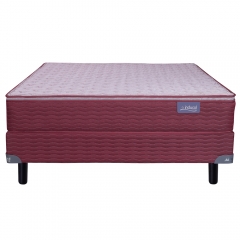 Colchón Inducol  Bordó Pillow Top 1.40x1.90 + Sommier Inducol