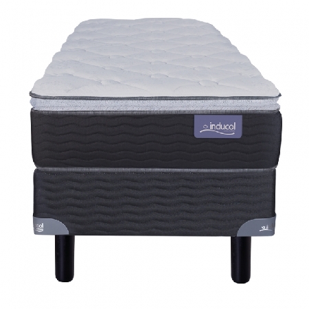Colchón Inducol Resortes Pocket 0.80 + Sommier Inducol