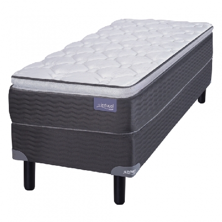 Colchón Inducol Resortes Pocket 0.80 + Sommier Inducol