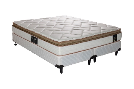 Colchón King Koil Fienns Pillow Top 1.80x2.00 + Sommier Inducol