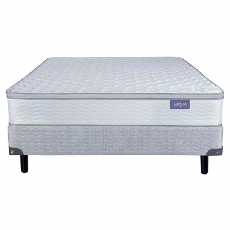 Colchón Inducol Natural Pillow Top 1.40 + Sommier Inducol