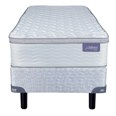 Colchón Inducol Natural Pillow Top 0.80 + Sommier Inducol