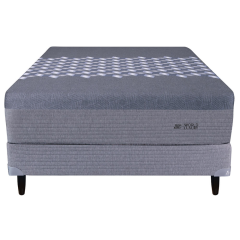 Colchón King Koil Kingberry New 140x190 + Sommier Inducol Negro