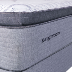 Colchón King Koil Bridgthoon 140x190  Resortes + Sommier Inducol Negro