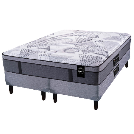 Colchón King Koil Luxury Pocket New 160x200 + Sommier Inducol Negro