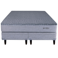 Colchón King Koil LX Relax 200x200 New + Sommier Inducol Negro