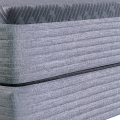Colchón King Koil LX Relax 200x200 New + Sommier Inducol Negro